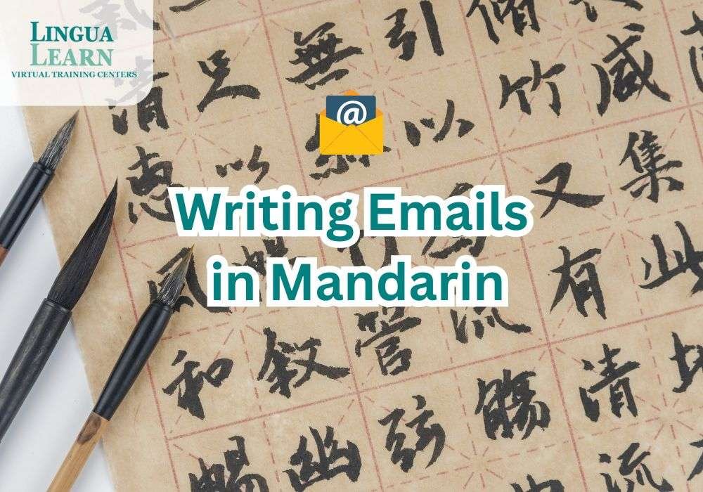 Writing emails in Mandarin